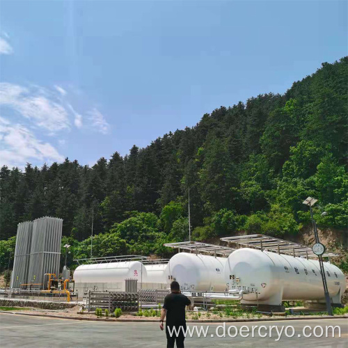 Cryogenic Argon Tank/Vessel For Industrial Plant Using